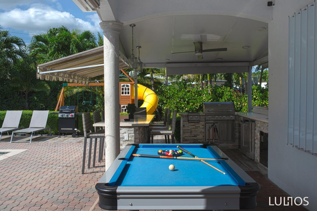 Beautiful house + heated pool/17 guest,básquetball Cutler Bay Exterior foto